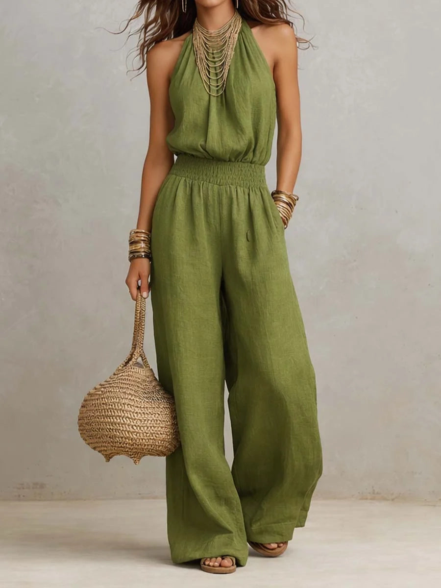 Harper | Halter Jumpsuit