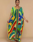 Rita | Floral Kaftan Robe