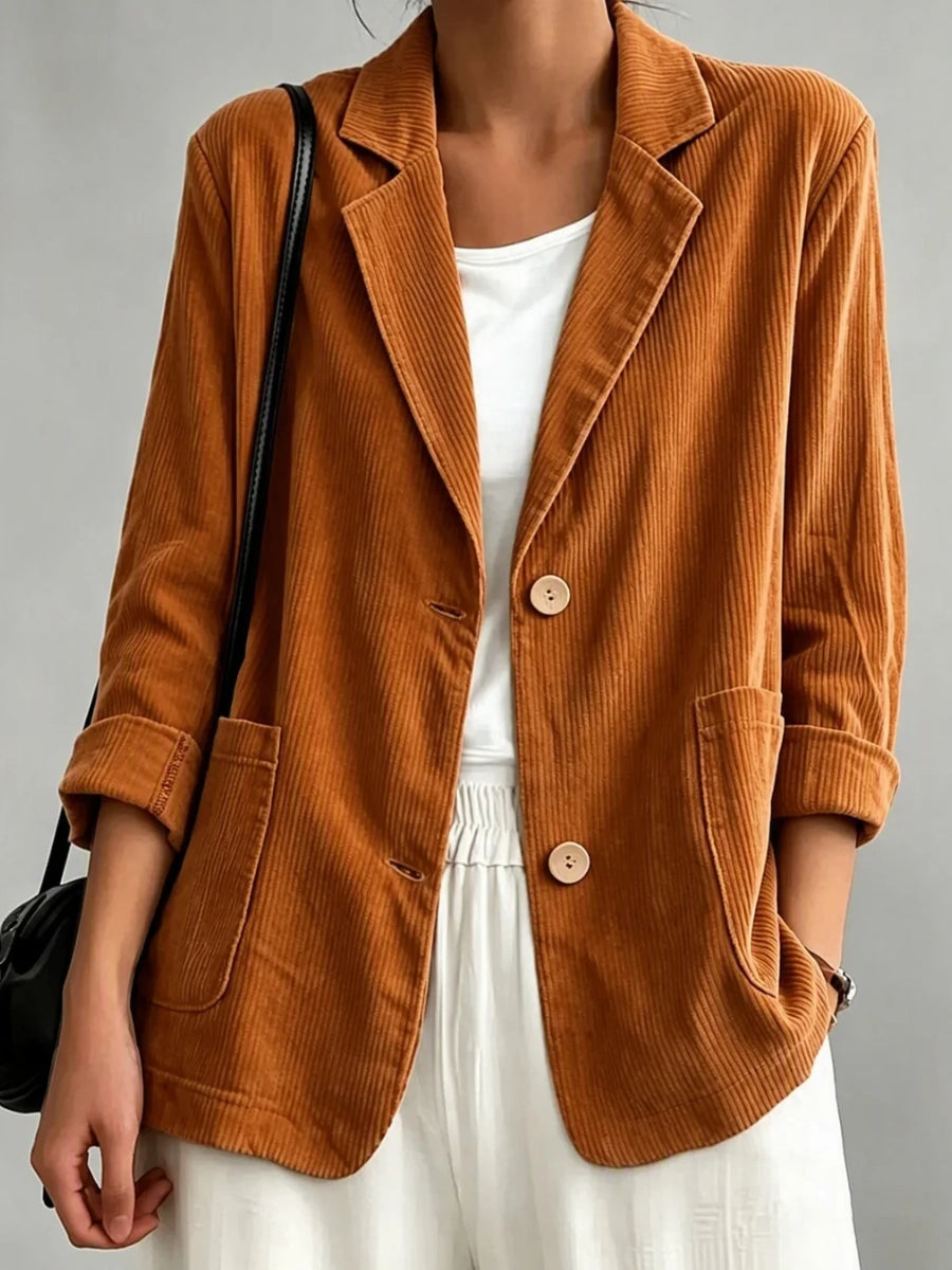 Frances | Ribbed Blazer