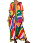 Rita | Floral Kaftan Robe