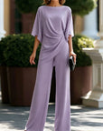 Vivian | Draped Two-Piece Set