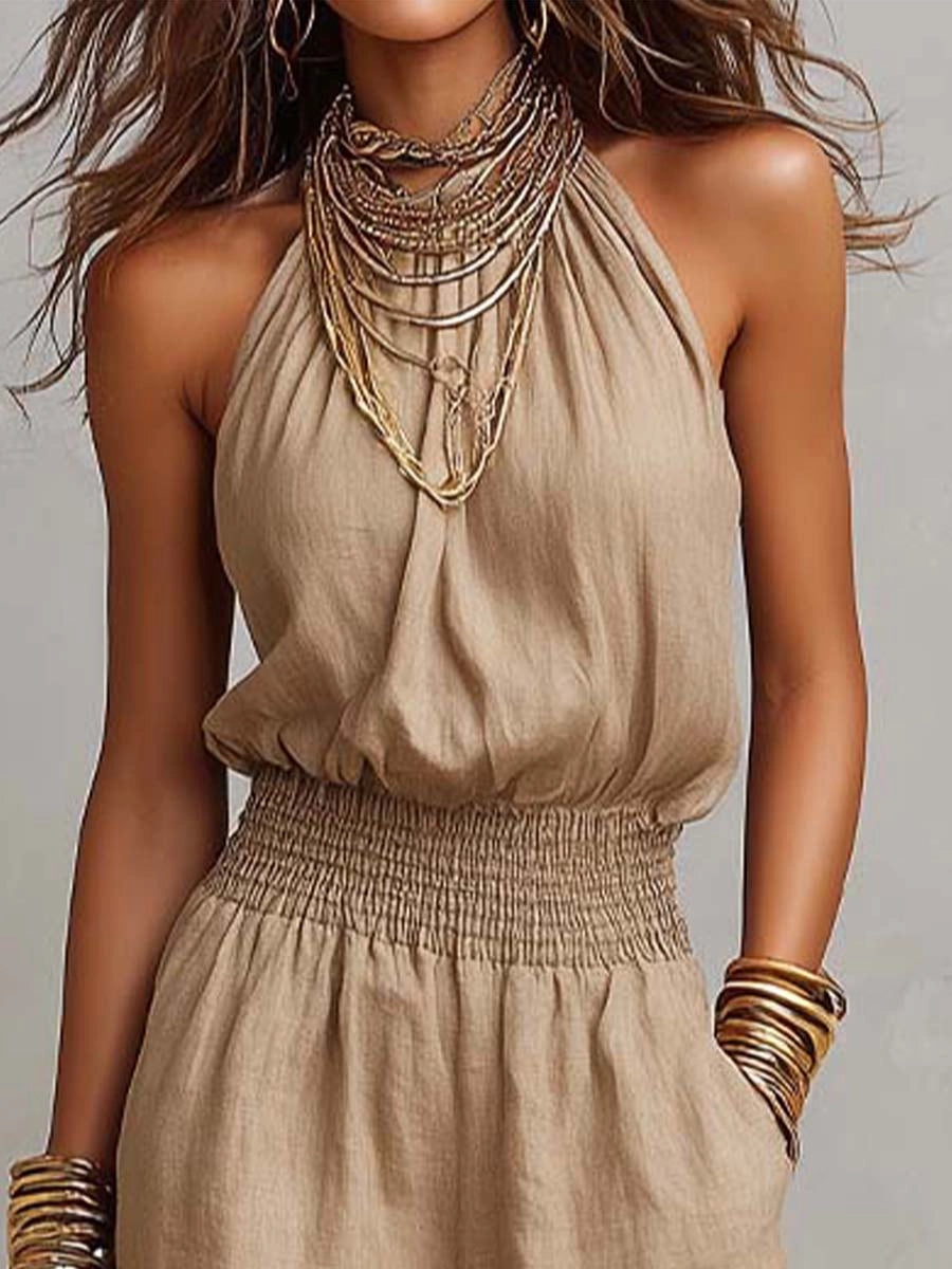 Harper | Halter Jumpsuit