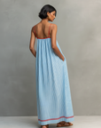 June | Striped Maxi Dress