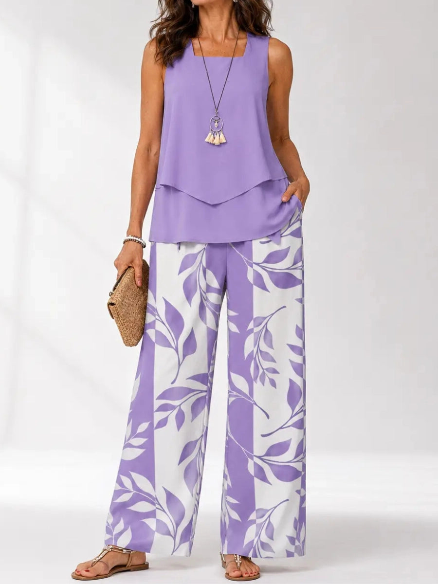 Amber | Fluid Two-Piece Set