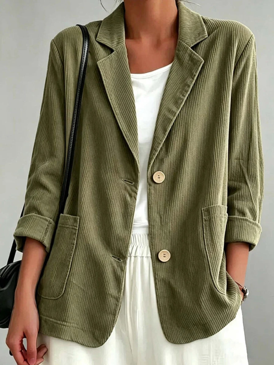Frances | Ribbed Blazer