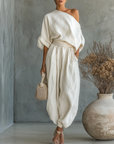 Bianca | One-Shoulder Two-Piece Set