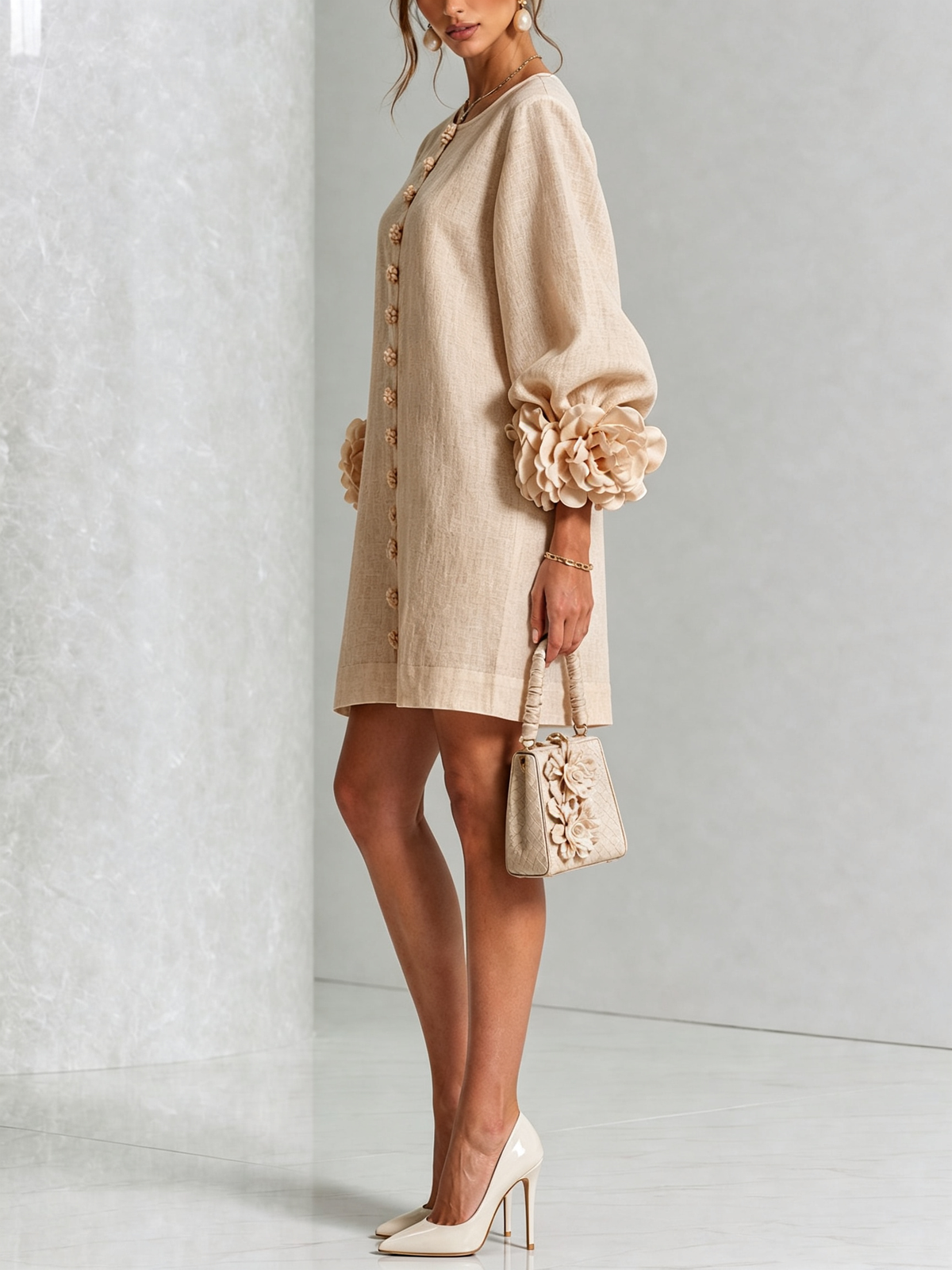 Mabel | Sculptural Mini Dress
