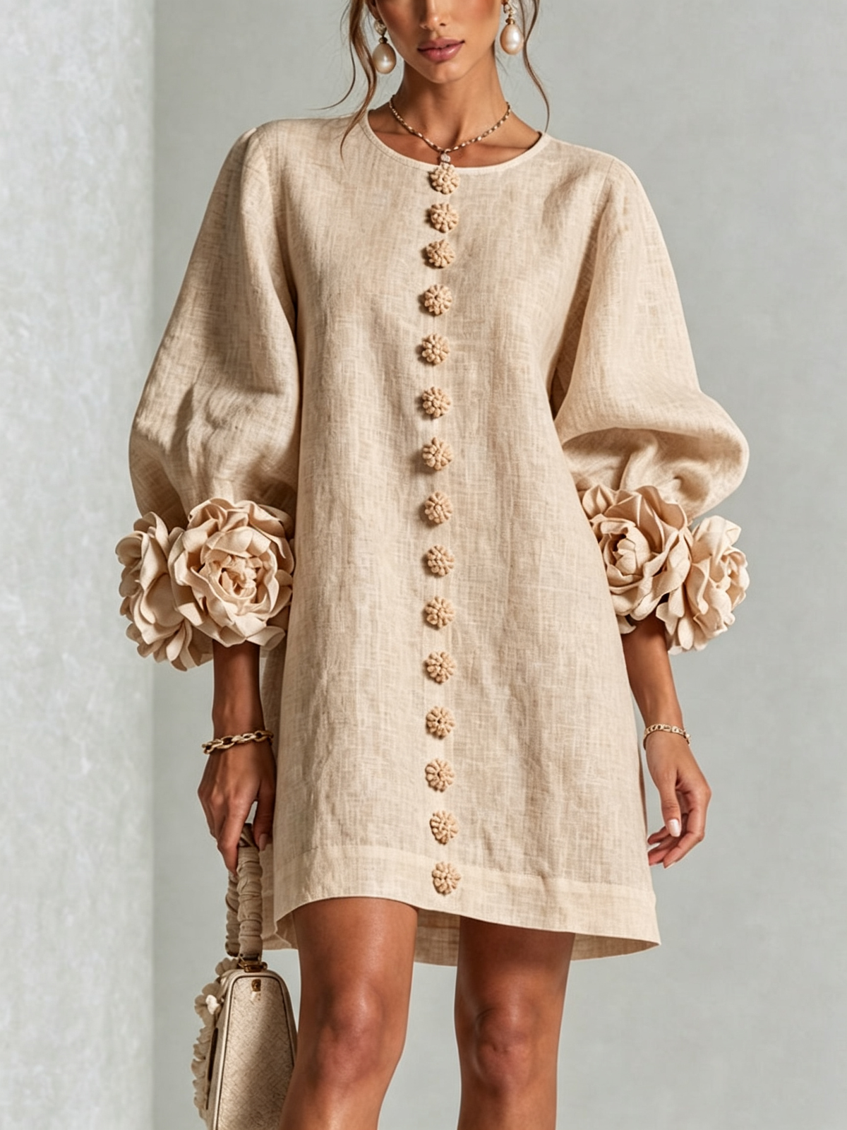 Mabel | Sculptural Mini Dress
