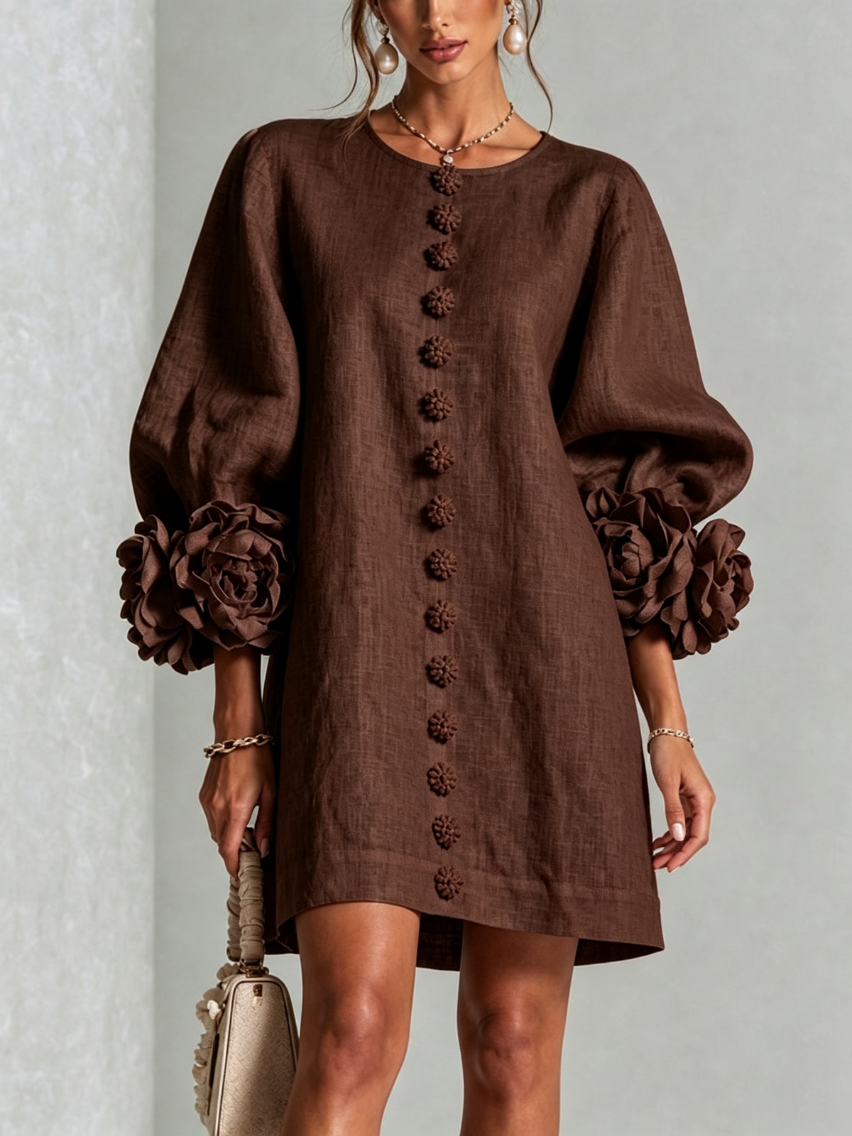 Mabel | Sculptural Mini Dress
