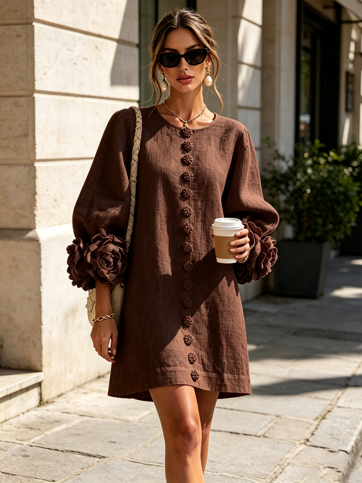 Mabel | Sculptural Mini Dress