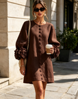 Mabel | Sculptural Mini Dress