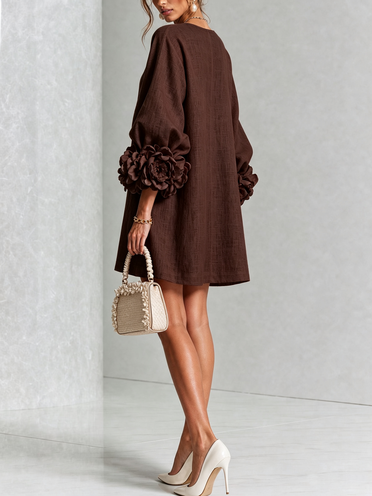 Mabel | Sculptural Mini Dress