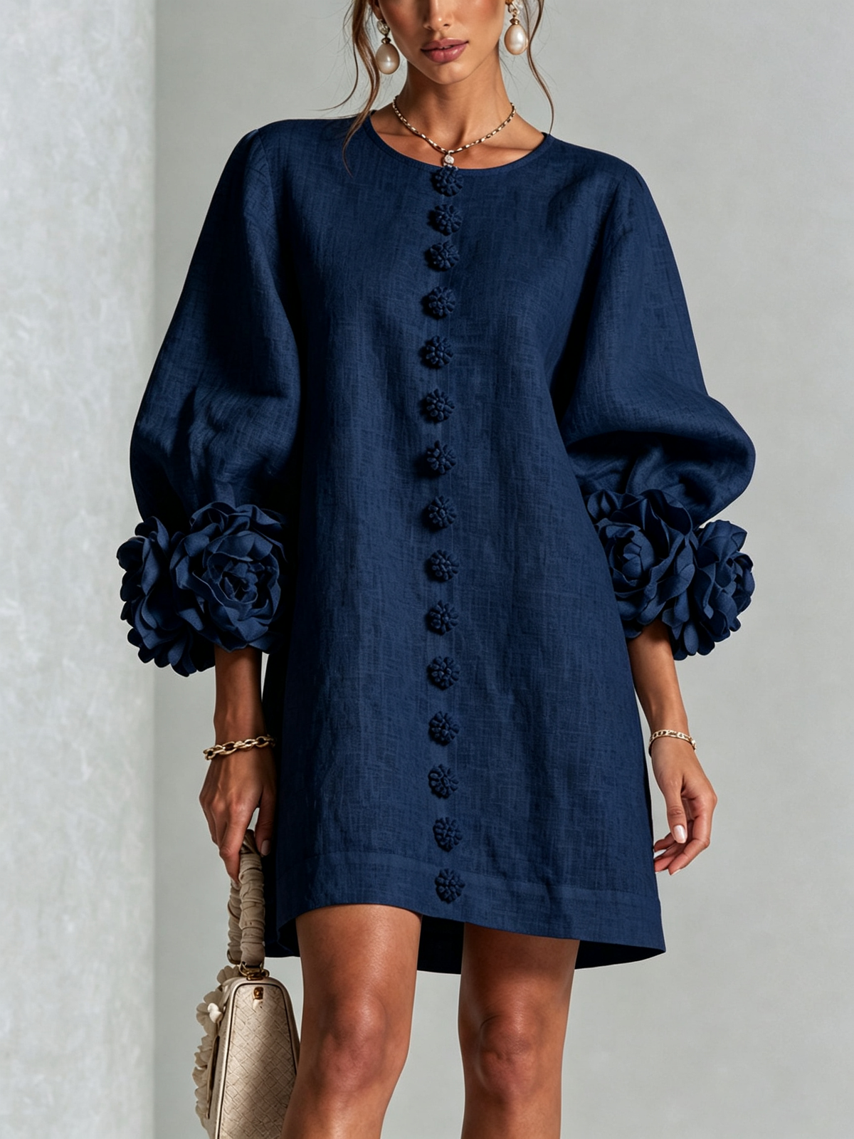 Mabel | Sculptural Mini Dress
