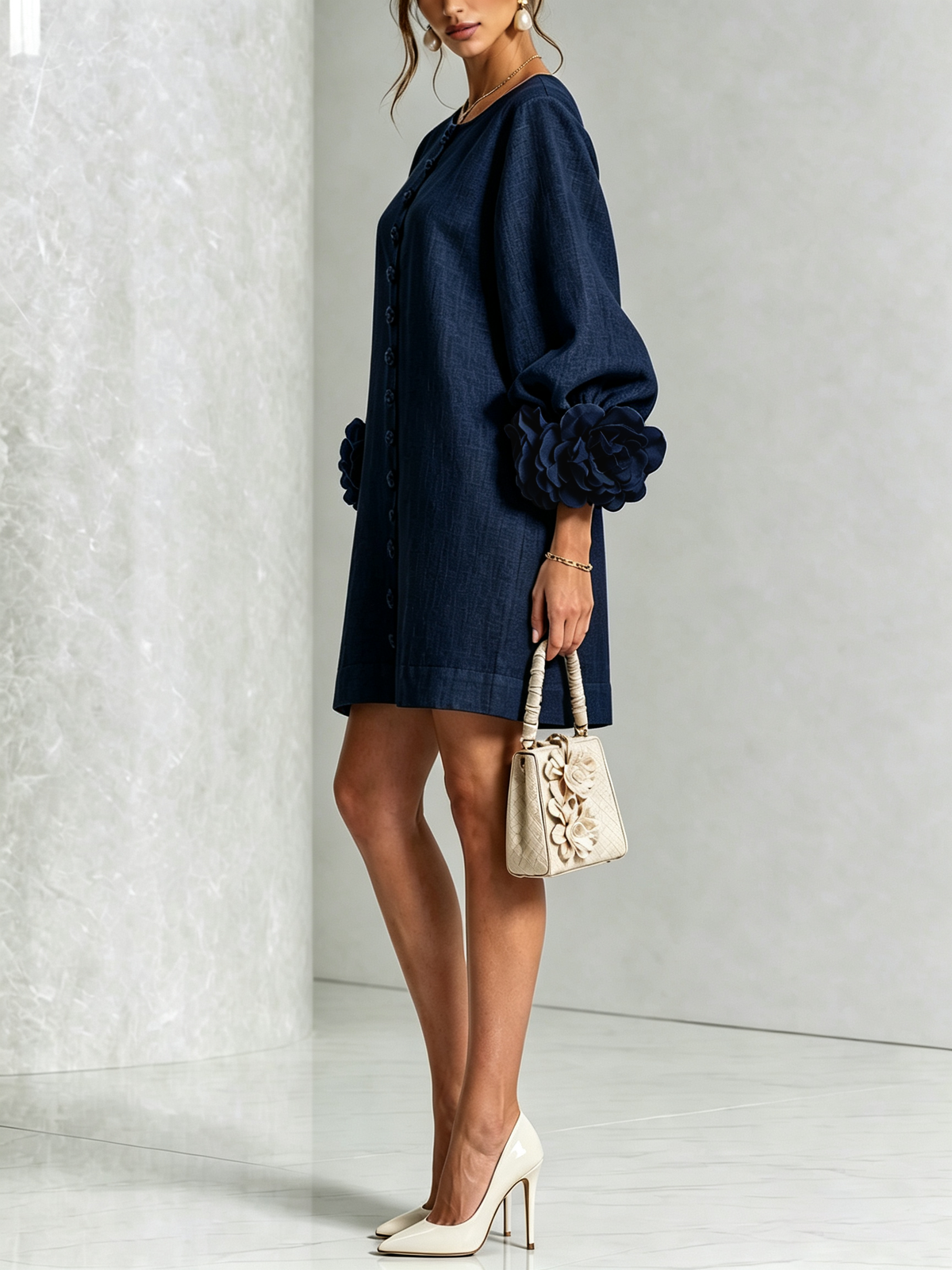 Mabel | Sculptural Mini Dress