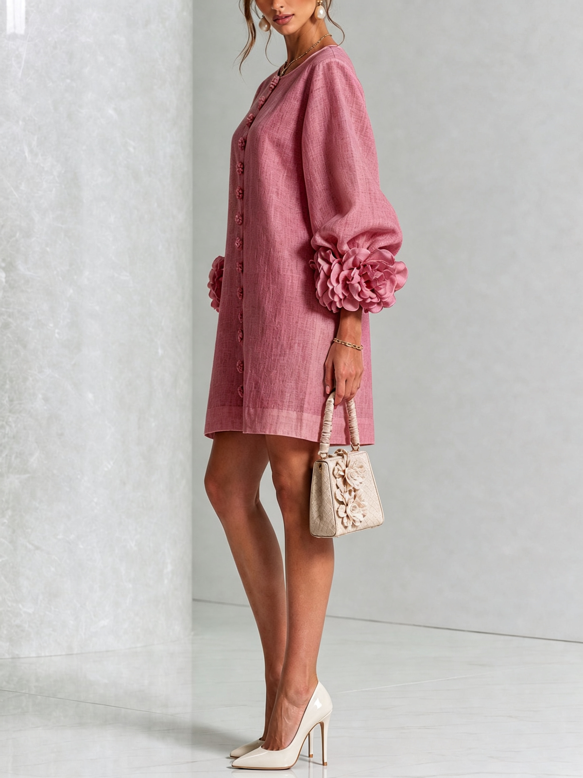 Mabel | Sculptural Mini Dress