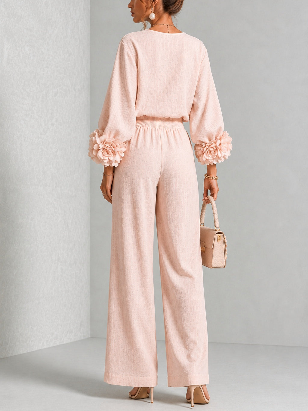 Mabel | Floral Cuff Two-Piece Set
