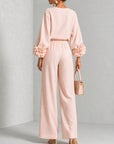 Mabel | Floral Cuff Two-Piece Set