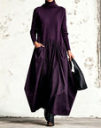 Ingrid | Turtleneck Maxi Dress