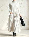 Ingrid | Turtleneck Maxi Dress