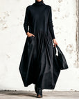 Ingrid | Turtleneck Maxi Dress
