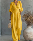 Grace | Wrap-Front Jumpsuit