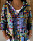 Colette | Patchwork Hooded Jacket