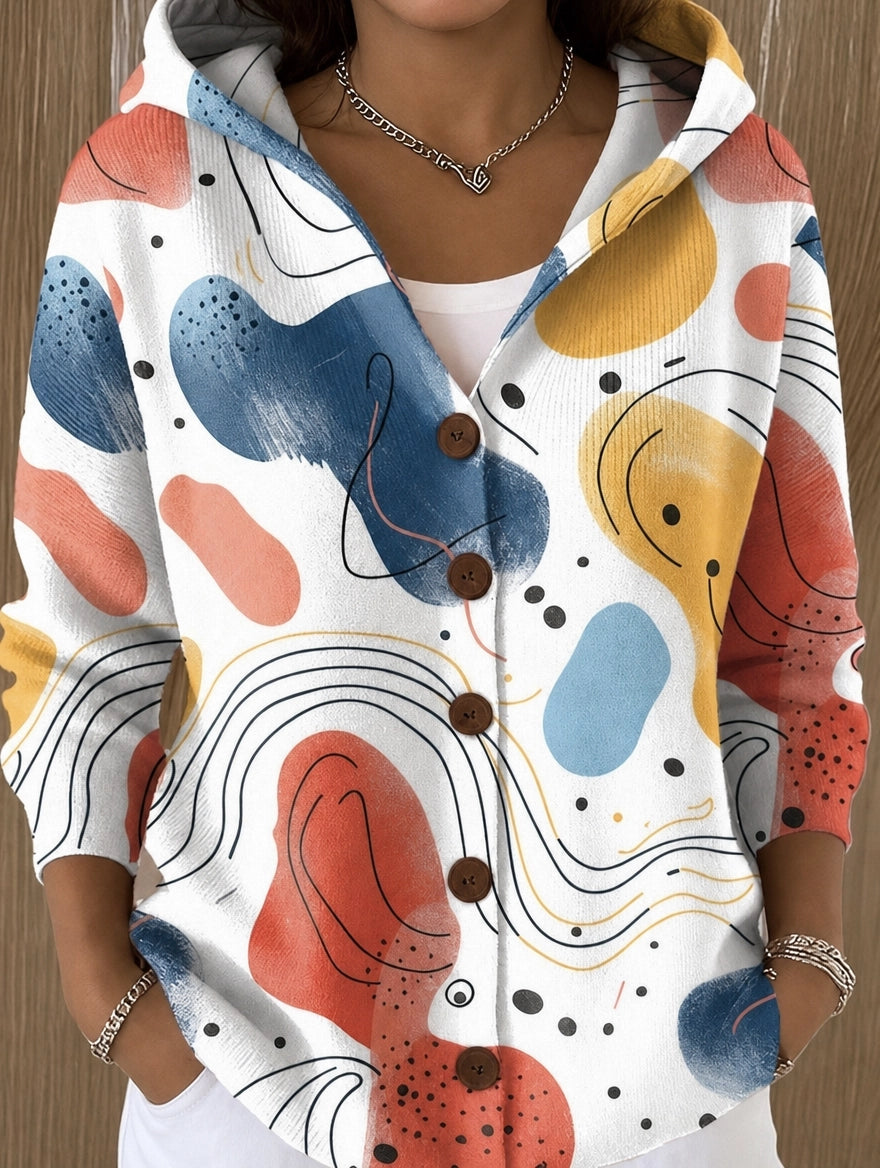 Colette | Patchwork Hooded Jacket