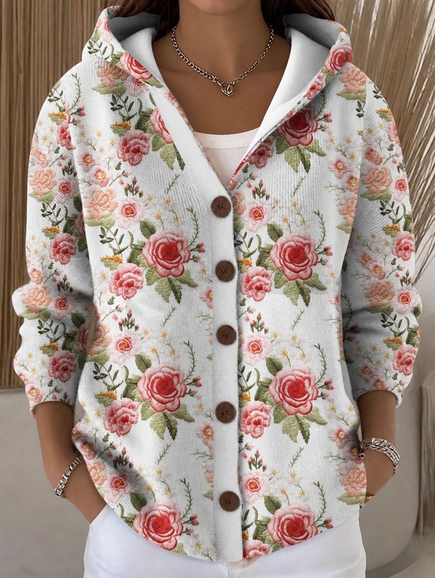 Colette | Patchwork Hooded Jacket