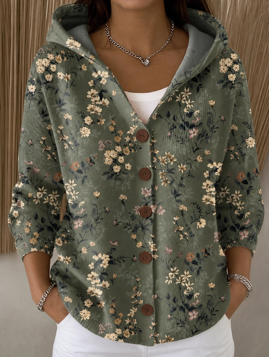 Colette | Patchwork Hooded Jacket
