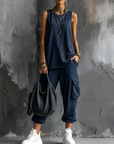 Sloane | Sleeveless Two-Piece Set