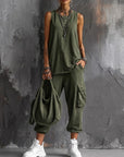 Sloane | Sleeveless Two-Piece Set